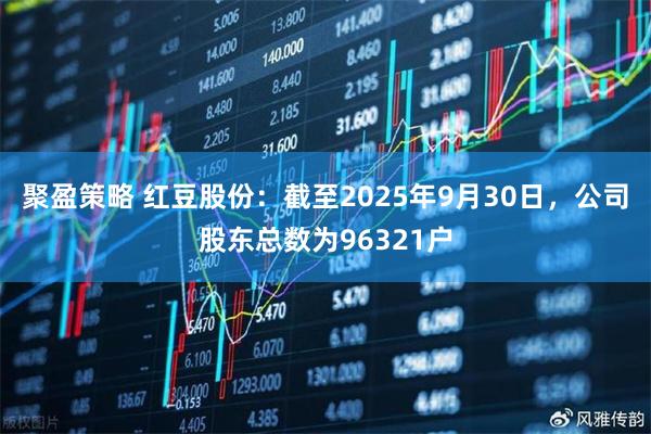 聚盈策略 红豆股份：截至2025年9月30日，公司股东总数为96321户